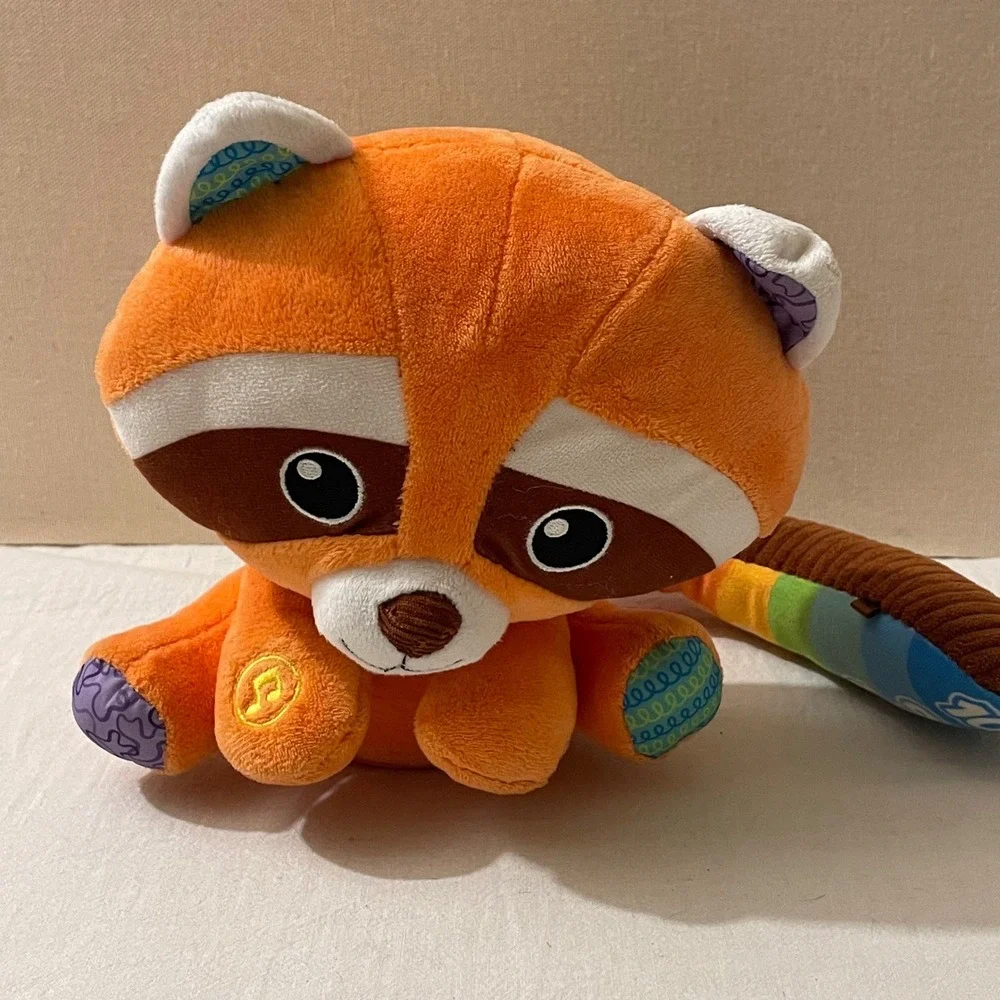 LeapFrog Colorful Counting Red Panda Orange Musical Learning Plush Toy 80-612100